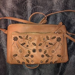 Embroidered Crossbody